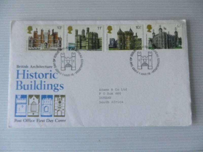 Great Britain (1978) - Historic Buildings Illustrated FDC