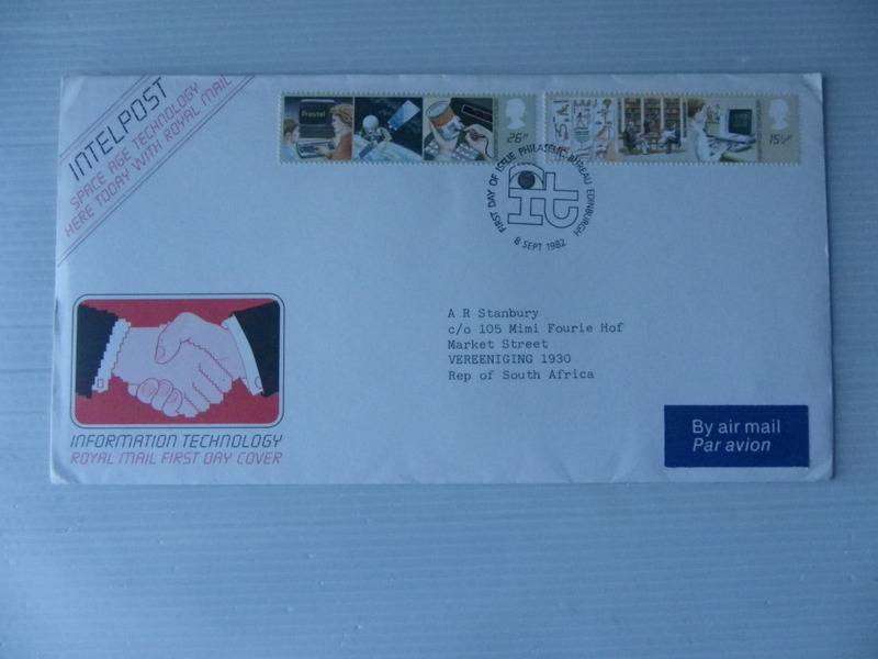 Great Britain (1982) - Information Technology Illustrated FDC