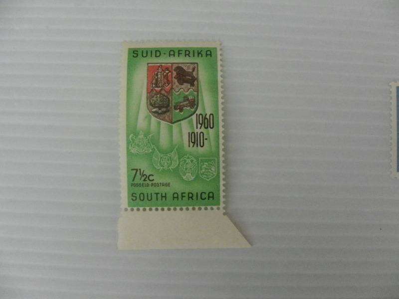 Union (1960) - 50th Anniversary of the Union 6d Mint Stamp