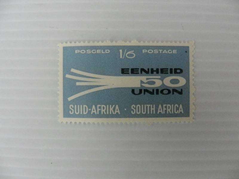 Union (1960) - 50th Anniversary of the Union 1/6 Mint Stamp