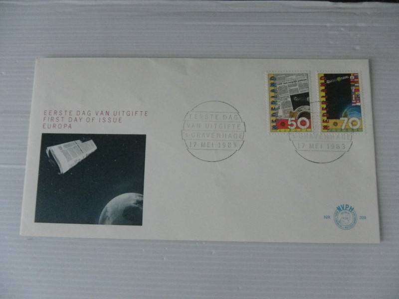 Netherland (1983) - Europa Illustrated FDC # 209