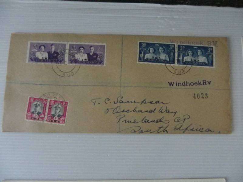 SWA (1947) - Royal Visit Private FDC
