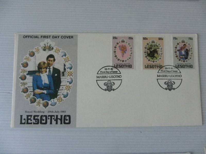 Lesotho (1981) - Royal Wedding Illustrated FDC