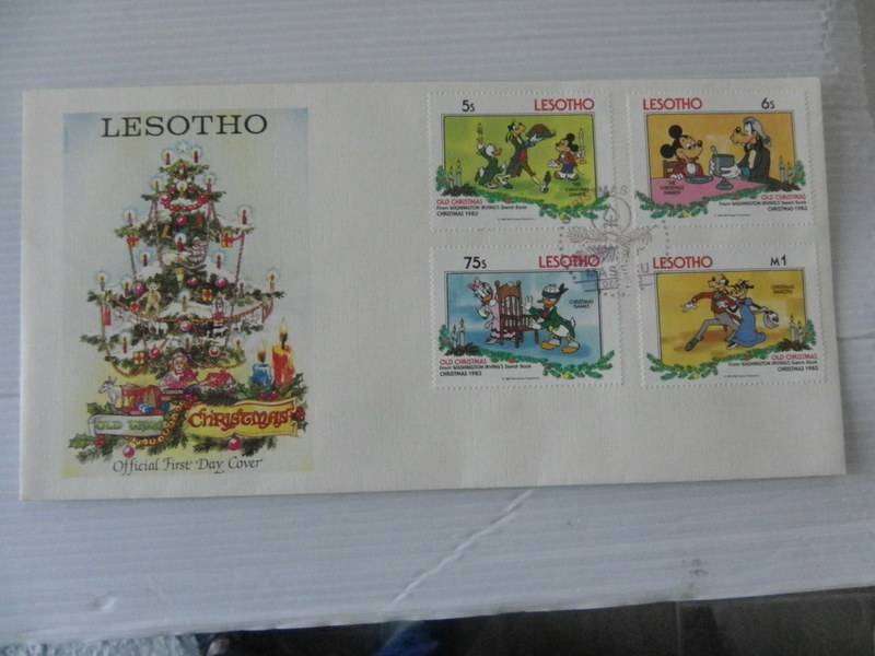 Lesotho (1983) - Christmas Illustrated FDC