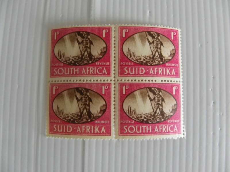 Union (1945) - Victory 1d Mint Block