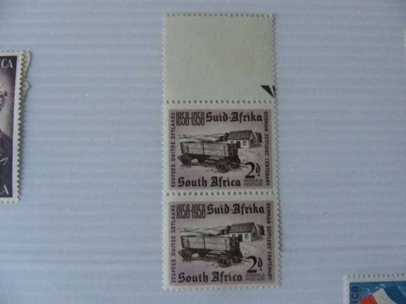 Union (1958) -  Centenary of the Arrival of German Settlers Mint Pair