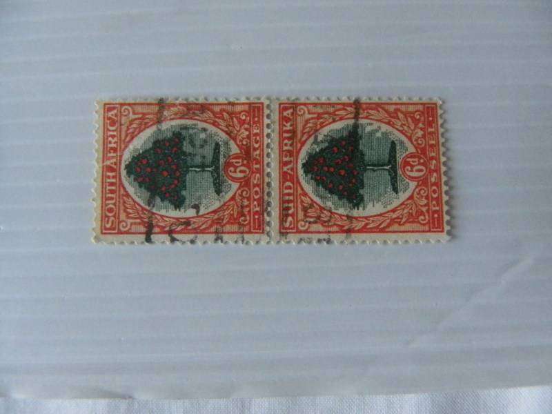 Union Pictorials 6d Used Pair