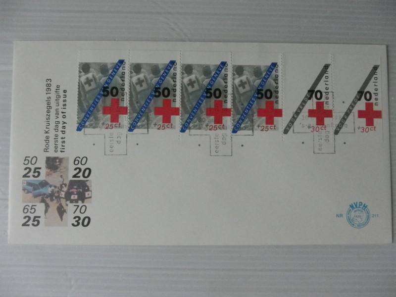 Nederland (1983) - Rode Kruiszegels Illustrated FDC #211