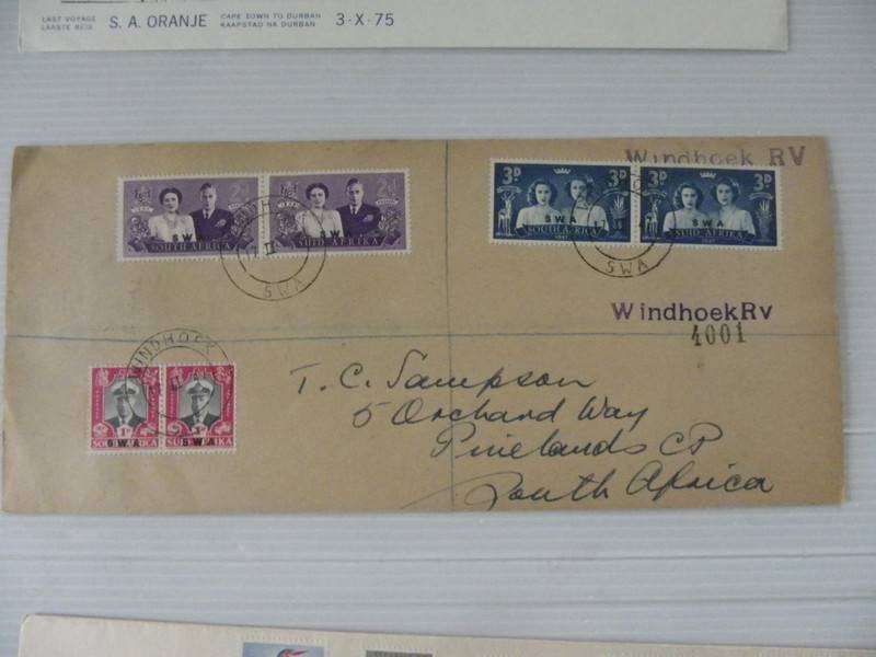 SWA (1947) - Royal Visit Private FDC