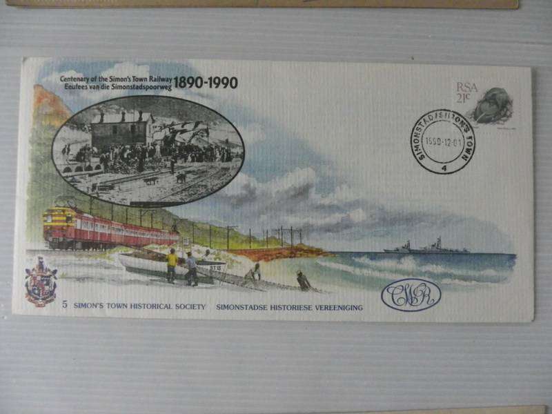 RSA (1990) - Simons Town Historical Society # 5 Illustrated FDC