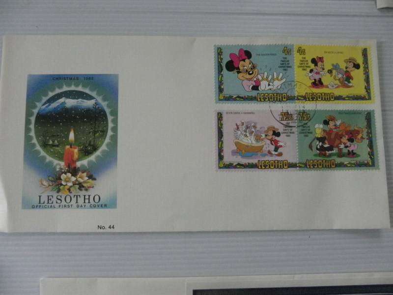 Lesotho (1983) - Christmas Illustrated FDC