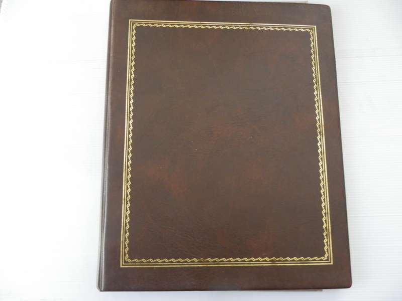 Brown FDC Album with 3 pockets per page and with 12 Pages (Page size of 33 cm)