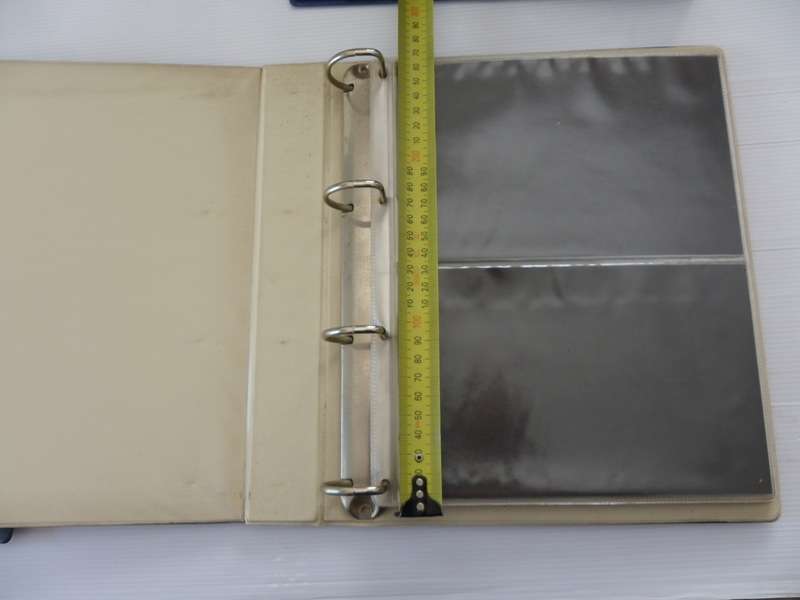 Red FDC Album with 2 Pockets per page and with 12 Pages (Page size of 26 cm)