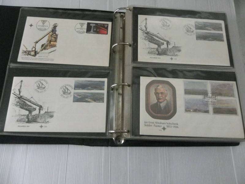 RSA 3th Series - Complete Set of FDC's in an Album - Valued @ R350 (Read below)