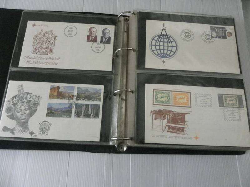 RSA 3th Series - Complete Set of FDC's in an Album - Valued @ R350 (Read below)