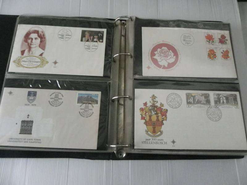 RSA 3th Series - Complete Set of FDC's in an Album - Valued @ R350 (Read below)