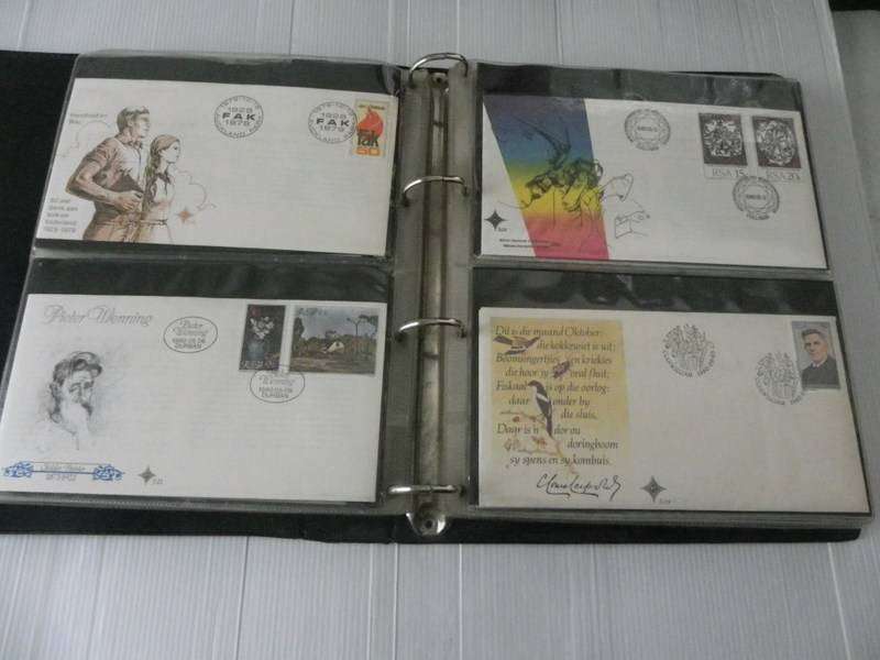 RSA 3th Series - Complete Set of FDC's in an Album - Valued @ R350 (Read below)