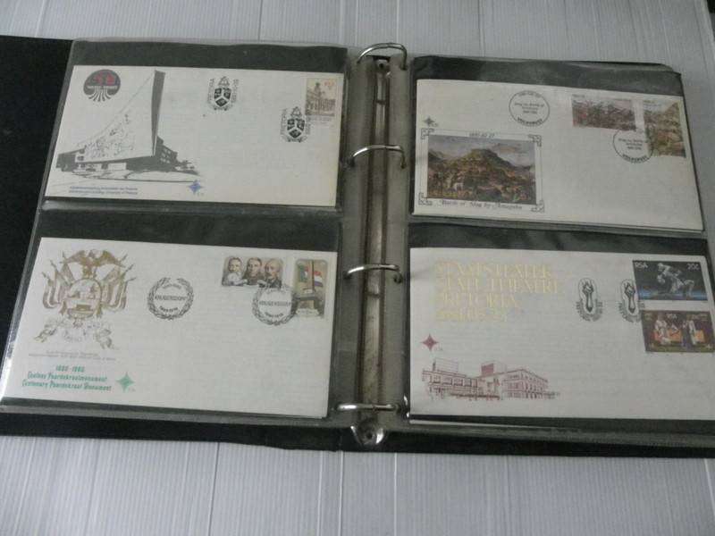 RSA 3th Series - Complete Set of FDC's in an Album - Valued @ R350 (Read below)