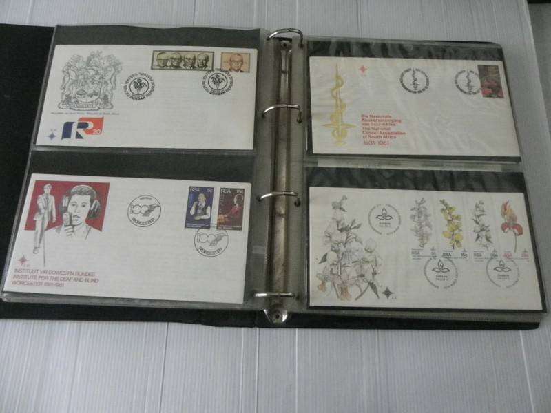 RSA 3th Series - Complete Set of FDC's in an Album - Valued @ R350 (Read below)