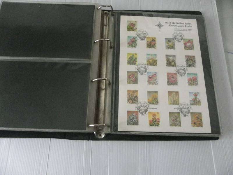 RSA 3th Series - Complete Set of FDC's in an Album - Valued @ R350 (Read below)