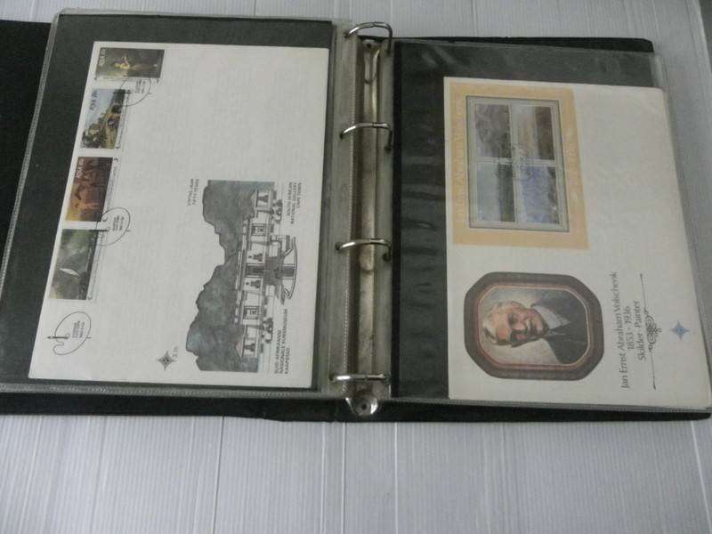 RSA 3th Series - Complete Set of FDC's in an Album - Valued @ R350 (Read below)
