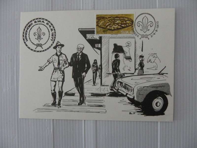 SWA (1977) - Boy Scouts Illustrated Card