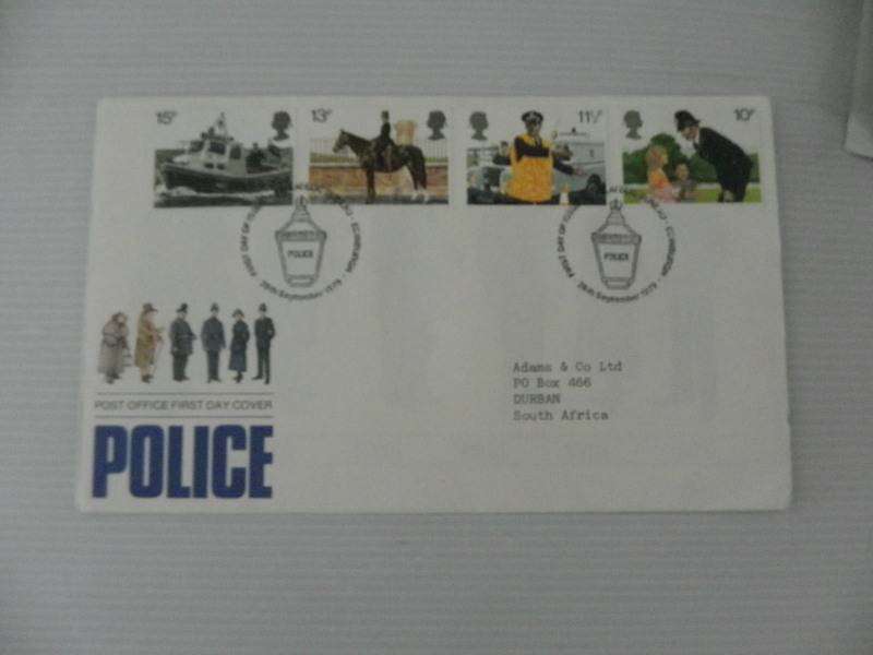 Great Britain (1979) - Police Illustrated FDC