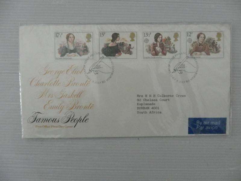 Great Britain (1980) - Famous People Illustrated FDC