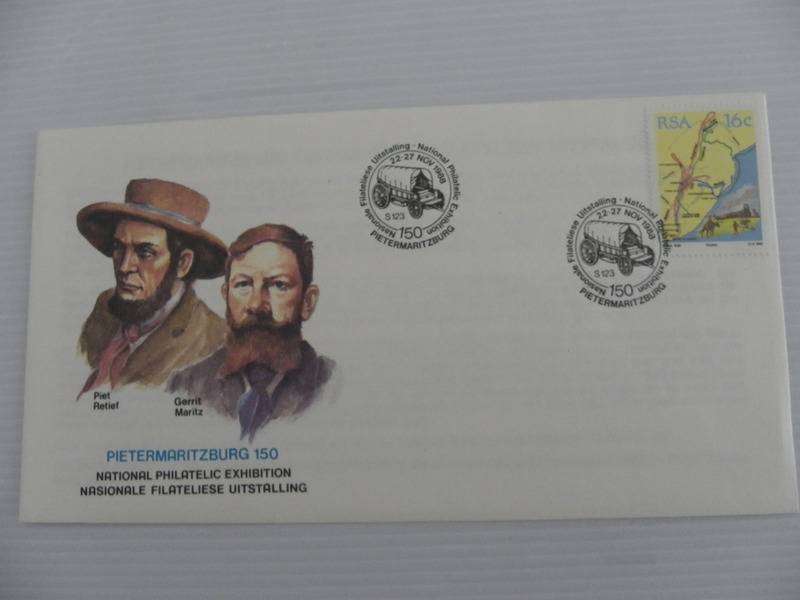RSA (1988) - Pietermaritzburg 150th Anniversary Illustrated FDC