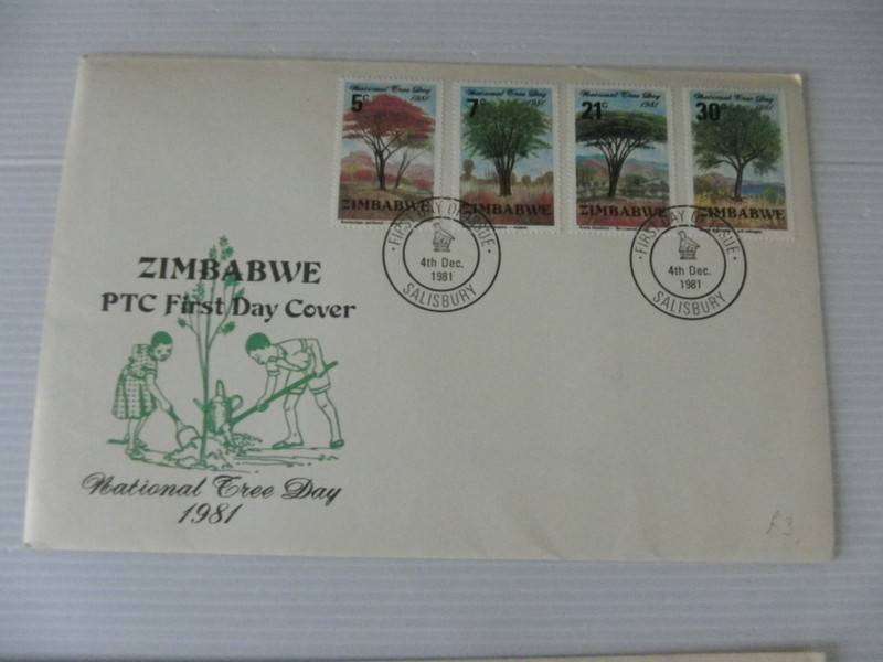 Zimbabwe (1981) - National Tree Day Illustrated FDC