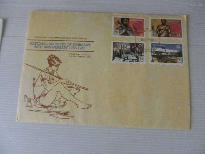 Zimbabwe (1985) - National Archives Illustrated FDC