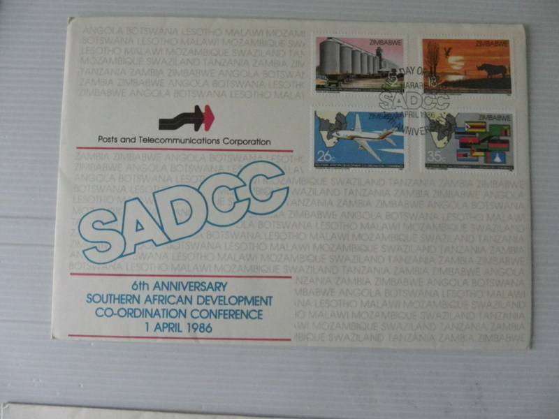 Zimbabwe (1986) - SADCC Illustrated FDC