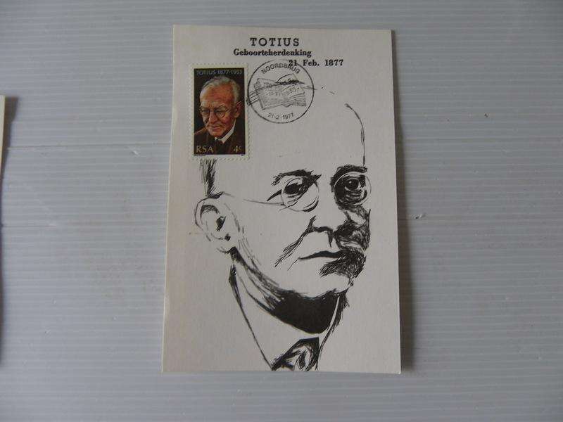 RSA 2.22 (1977) - Birth Centenary of Dr Du Toit Card