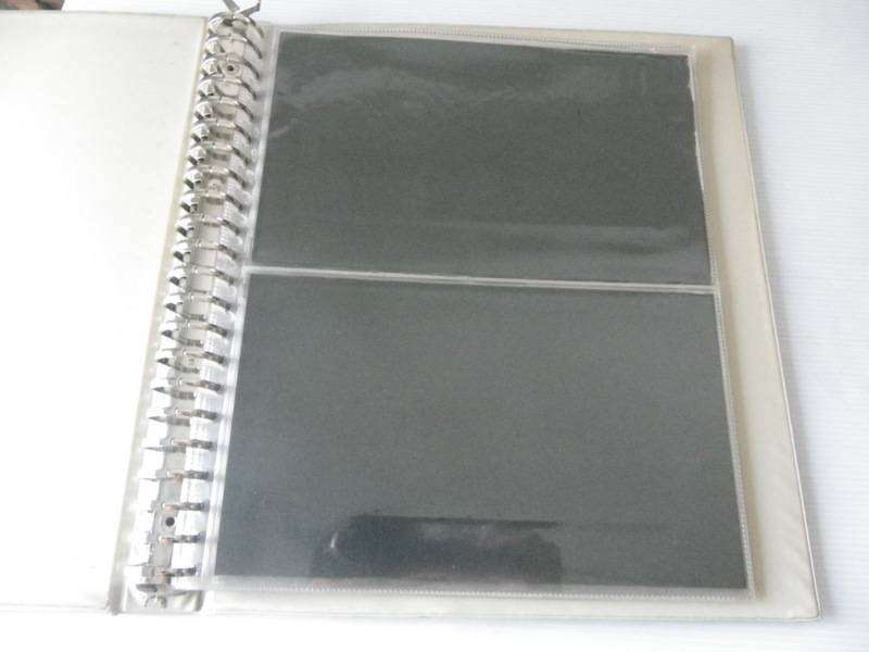 Brown Albo Multi-hole FDC Album with 2 pockets per page and 7 Pages