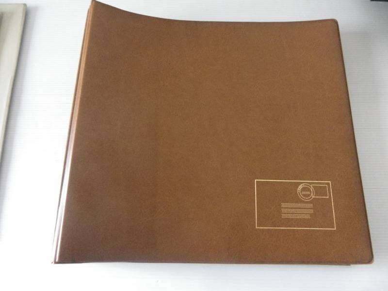 Brown FDC Album with 2 Pockets per Page and 25 Pages