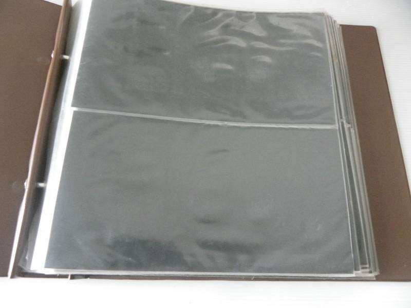 Brown FDC Album with 2 Pockets per Page and 25 Pages