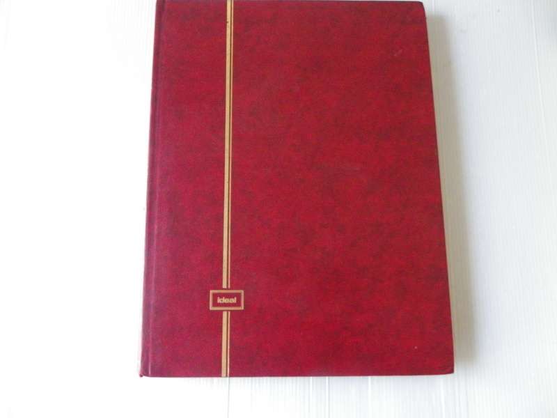 Red Ideal Stockbook Album with 16 Pages (Page size of 30 cm)