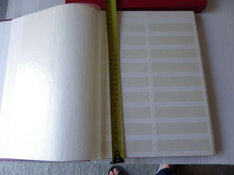 Red Ideal Stockbook Album with 16 Pages (Page size of 30 cm)