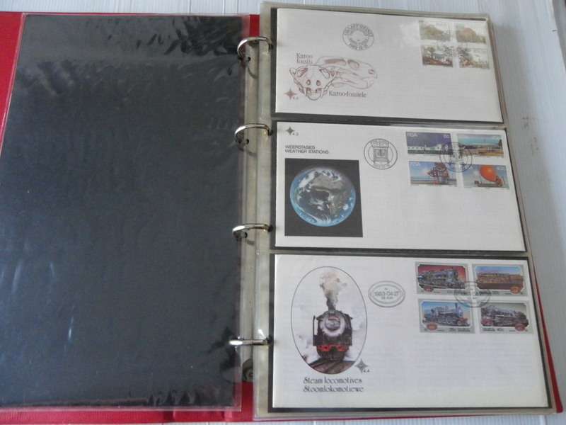 RSA 4th Series - Complete Set of FDC's in an Album - Valued @ R350 (Read below)