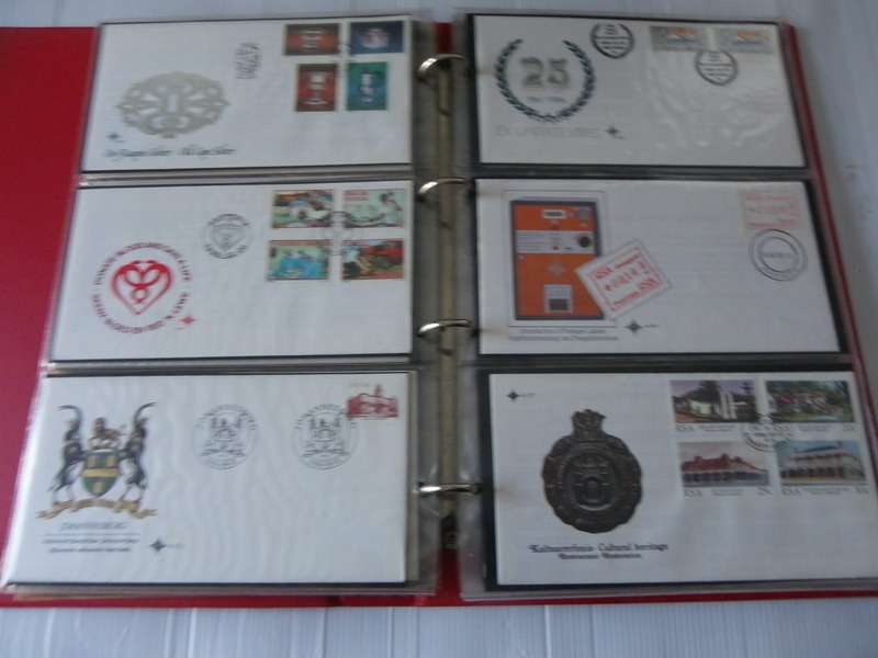 RSA 4th Series - Complete Set of FDC's in an Album - Valued @ R350 (Read below)