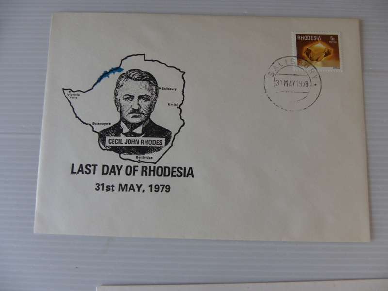 Rhodesia (1979) - Last Day of Rhodesia Illustrated FDC