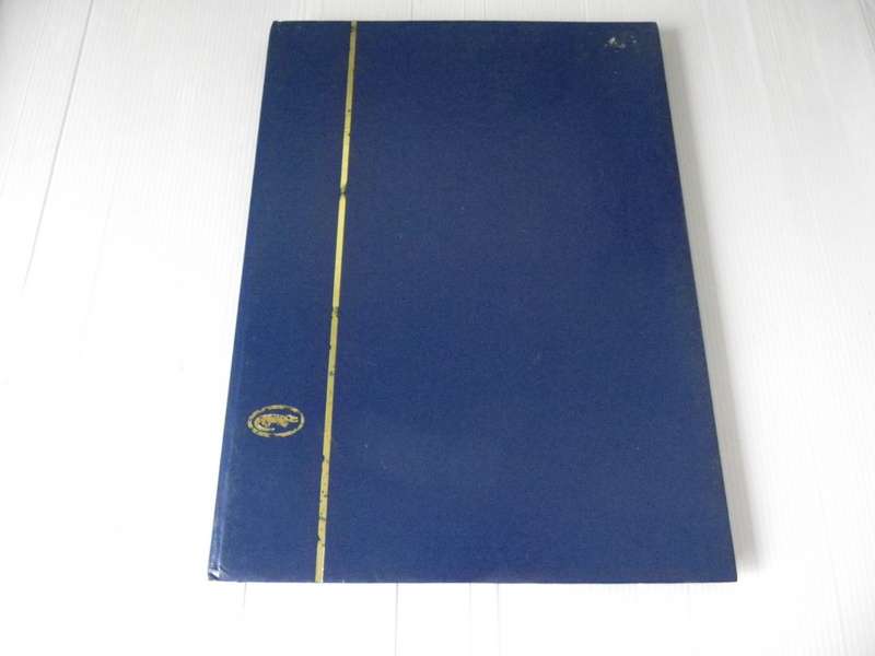 Blue Stock Book with 8 Pages