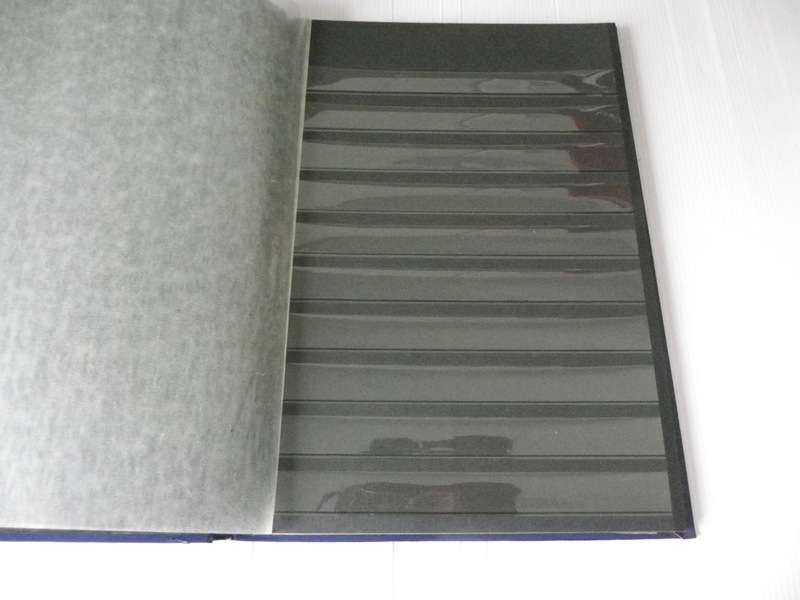 Blue Stock Book with 8 Pages