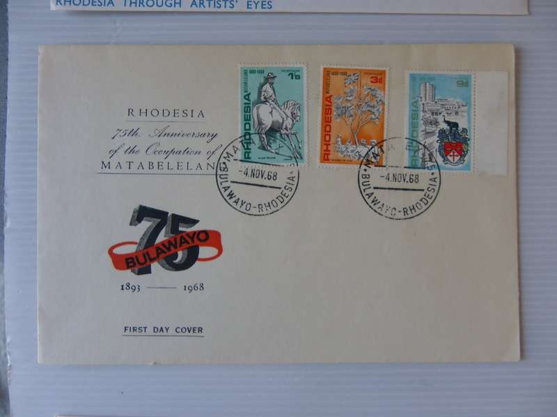 Rhodesia (1968) - Matabeleland Illustrated FDC