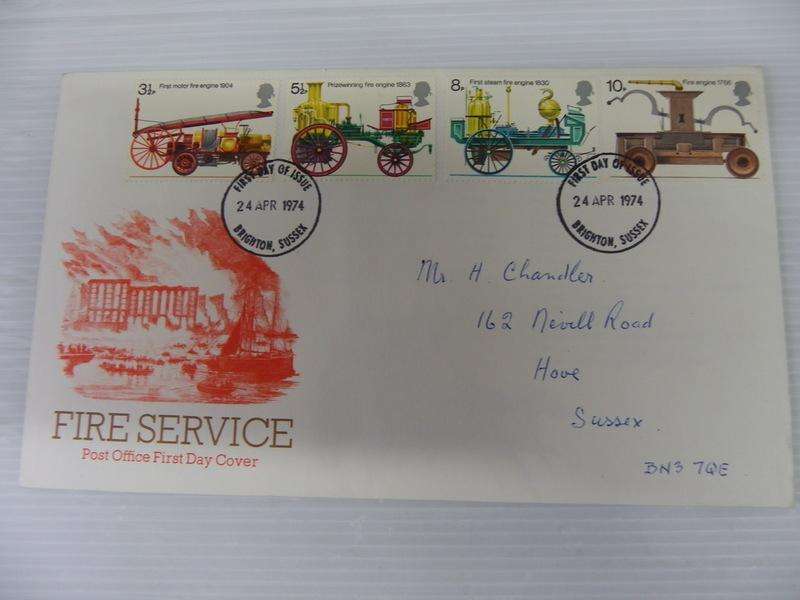 Great Britain (1974) - Fire Service Illustrated FDC