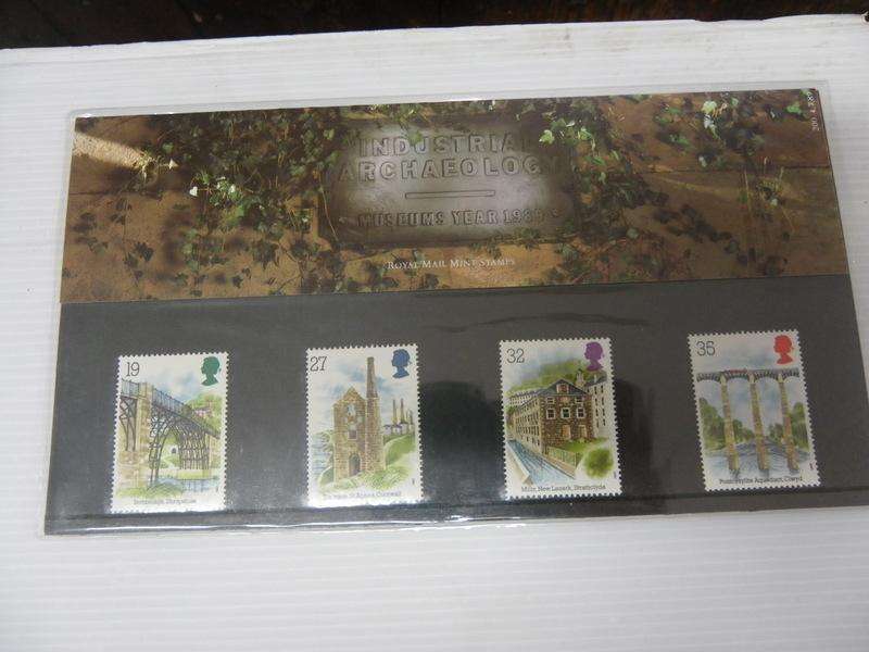 Great Britain (1989) - Industrial Archeology Royal Mail Presentation Pack