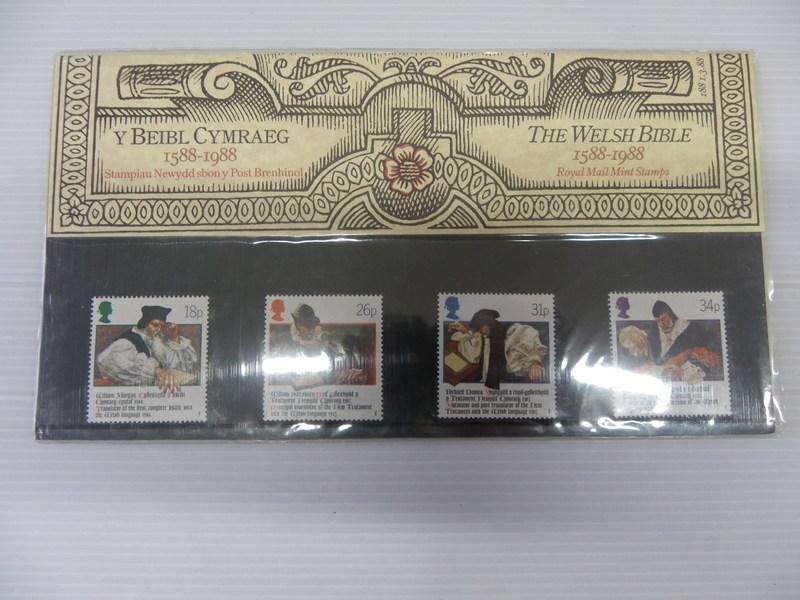 Great Britain (1988) - The Welsh Bible Royal Mail Presentation Pack