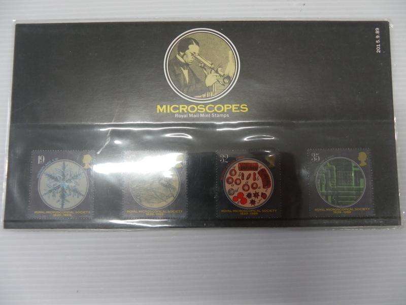 Great Britain (1989) - Microscopes Royal Mail Presentation Pack