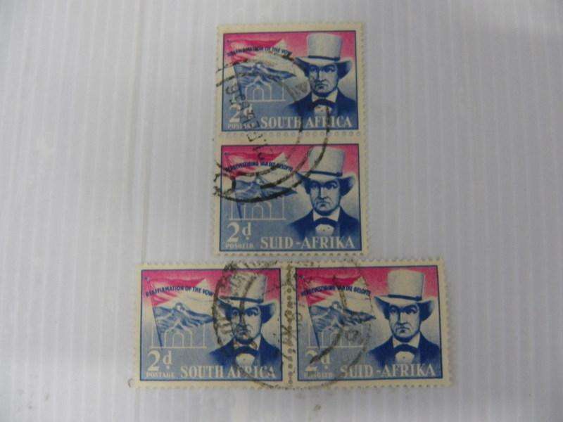 Union (1955) - Geloftefees Vertical and Horizontal Used Pairs