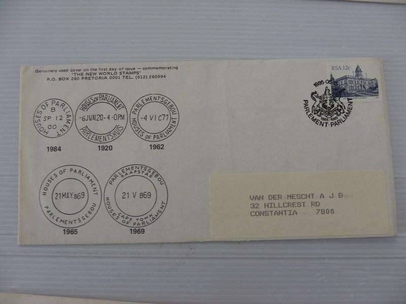 RSA (1995) - Commemorating "The New World" Stamps Illustrated FDC